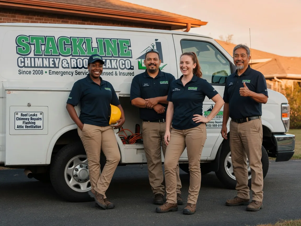 Chimney flashing repair company in Rainier, WA
